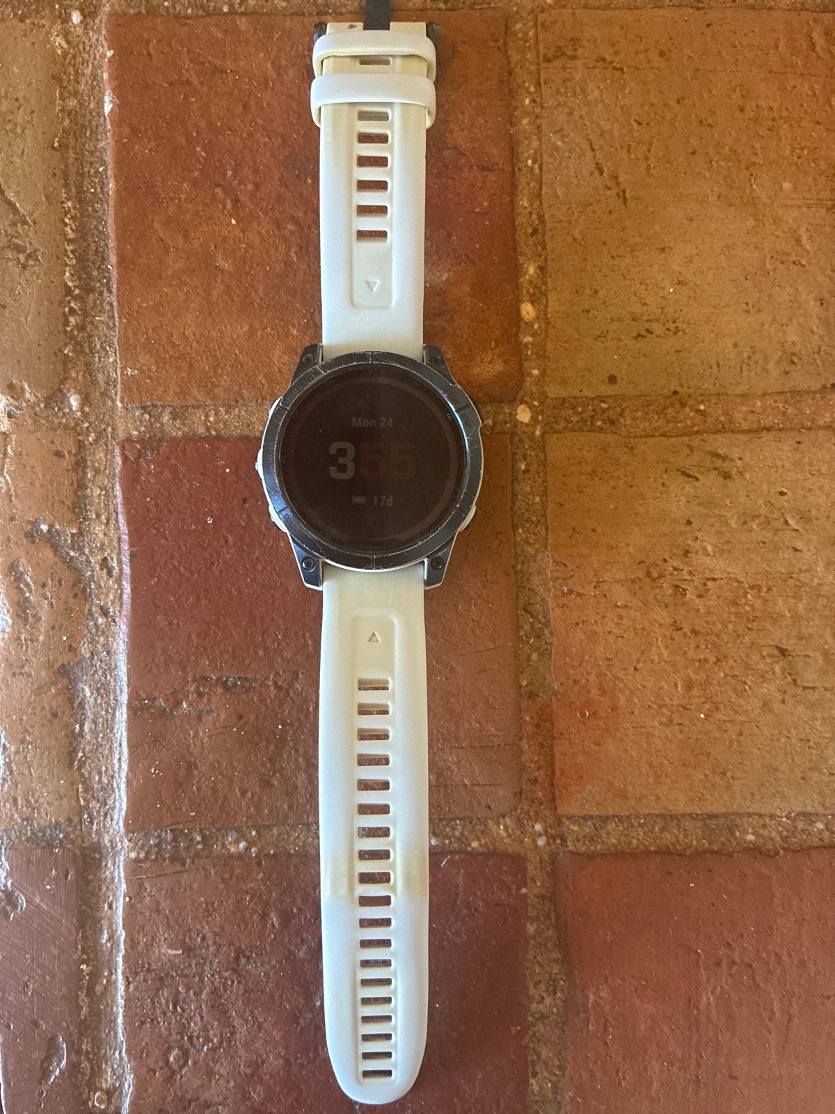 Garmin Fenix 7 Sapphire Solar Smartwatch - gebruikt, Gebruikt, Waterdicht, Verzenden, Blauw