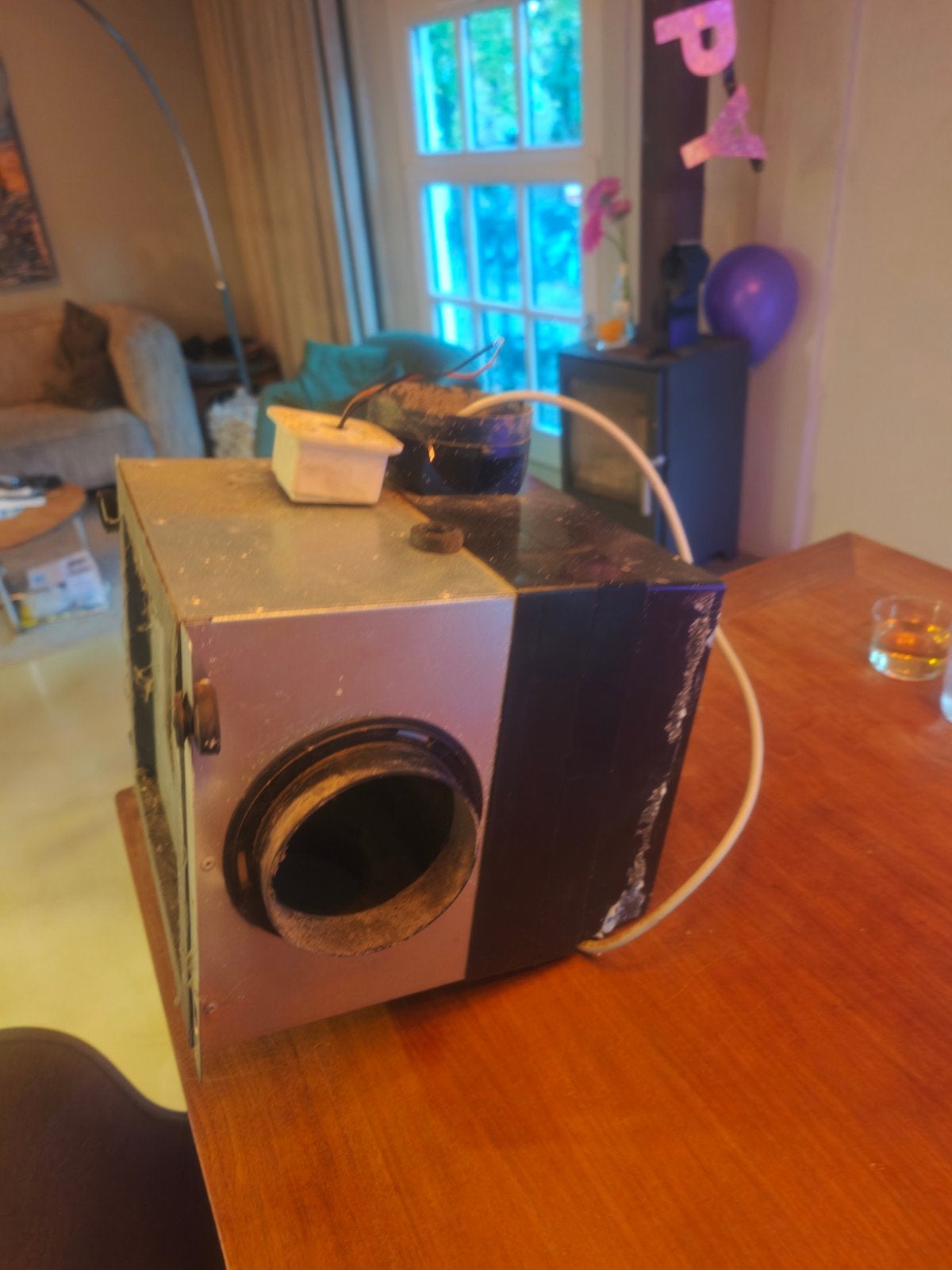 Mechanische ventilatiebox, Doe-het-zelf en Verbouw, Ophalen of Verzenden, Gebruikt, Afzuiger
