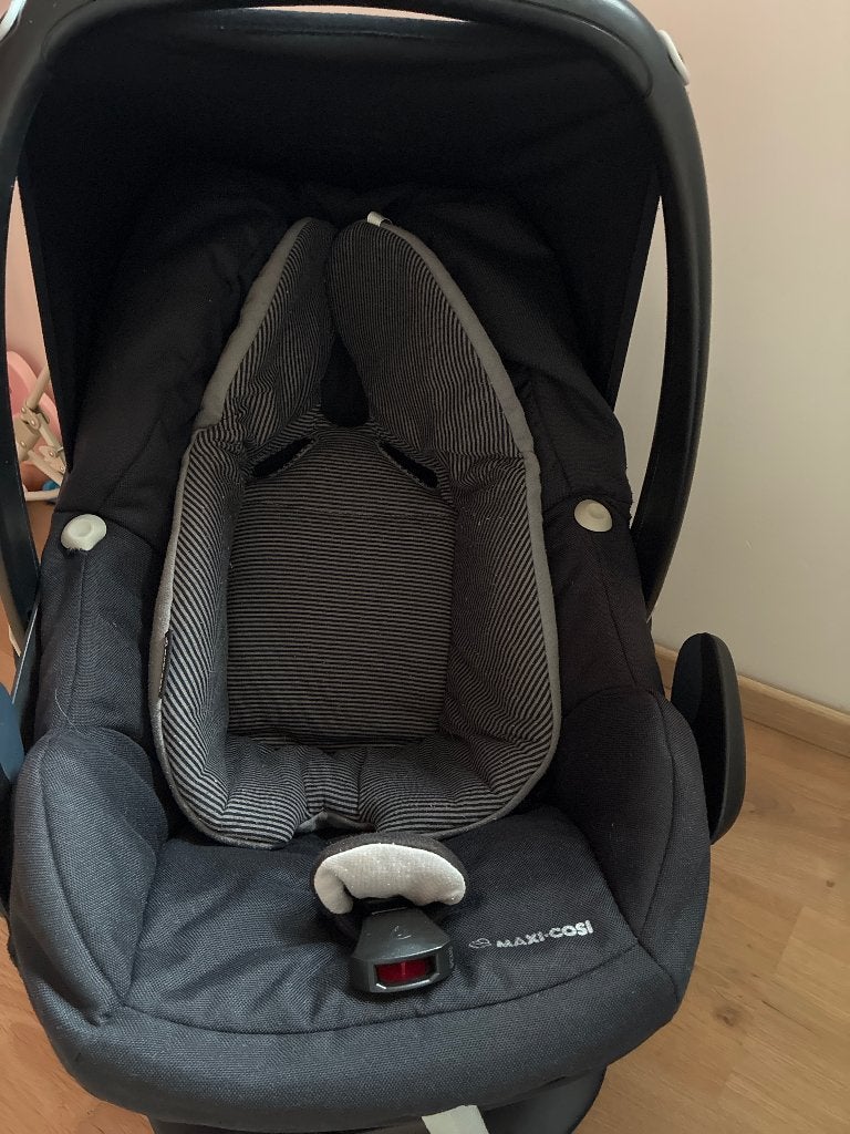2wayfix isofix + maxicosi pebble plus, Ophalen, Gebruikt, 0 t/m 18 kg, Zijbescherming