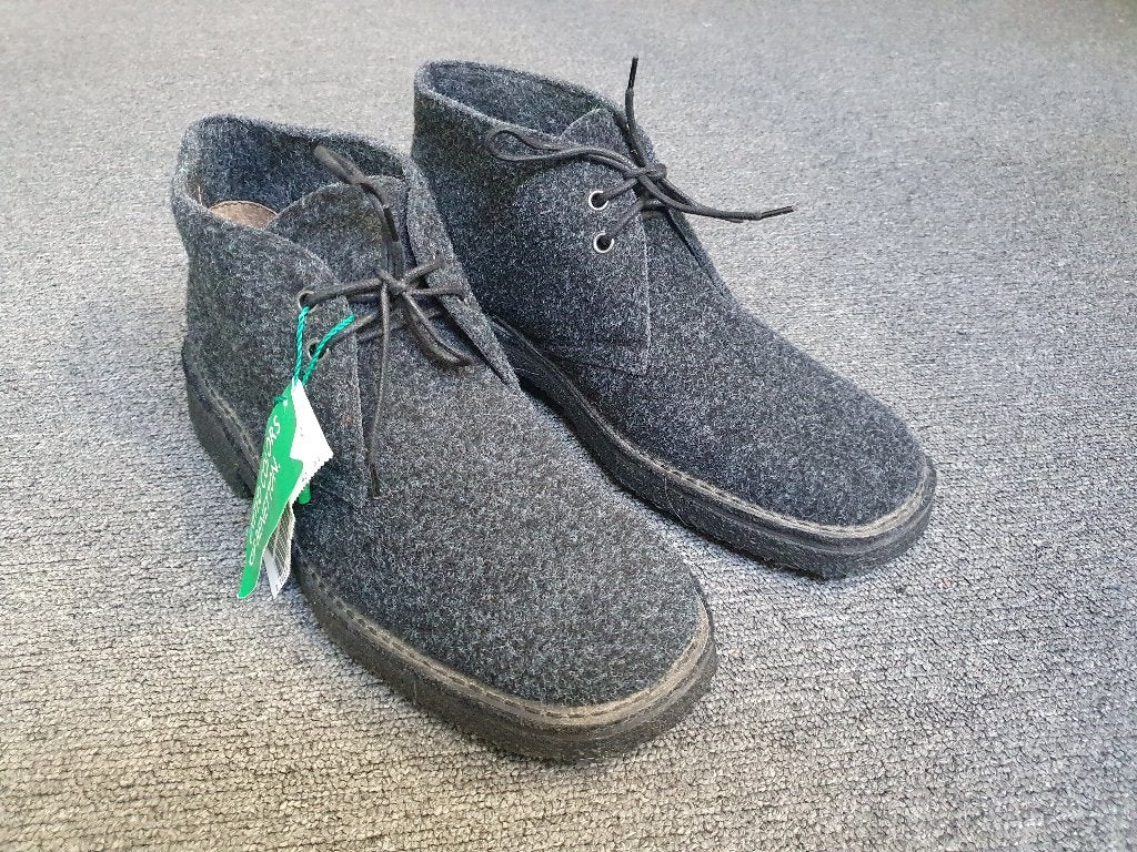 Benetton desert boots antraciet mt 42 ZGAN, Boots, Ophalen of Verzenden, Zo goed als nieuw, Overige kleuren