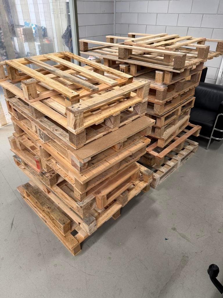 Pallets, Ophalen, Gebruikt, 50 mm of meer, Pallet