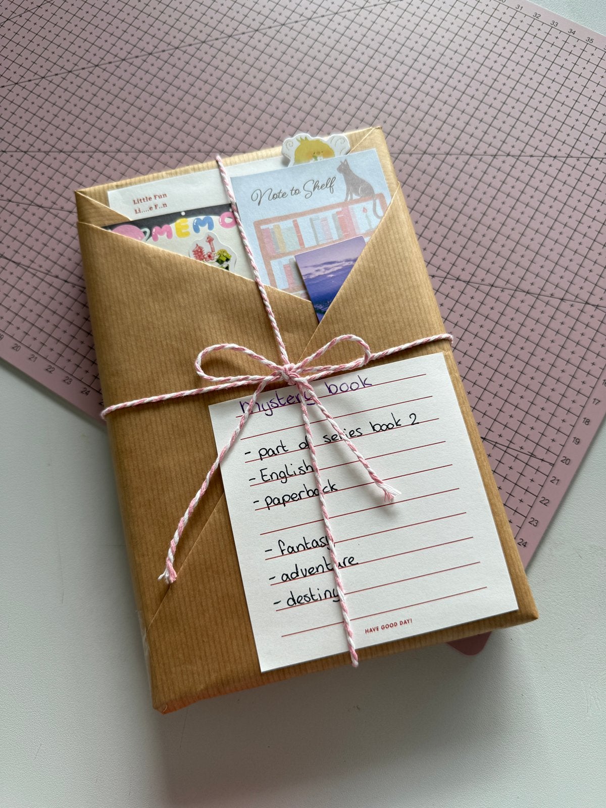 Mystery boek, Verzenden, Gelezen