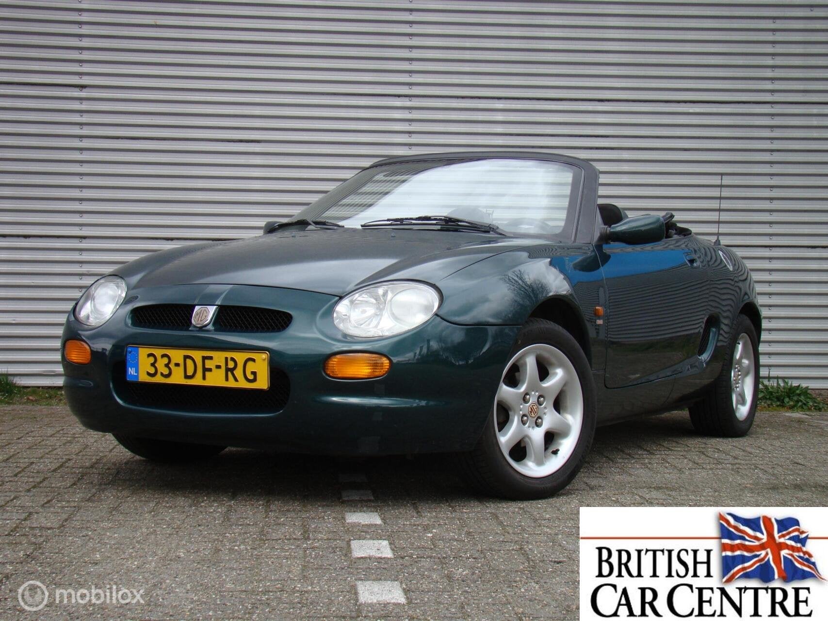 MG F 1.8i, Auto's, MG, Euro 2, Gebruikt, 4 cilinders, Cabriolet