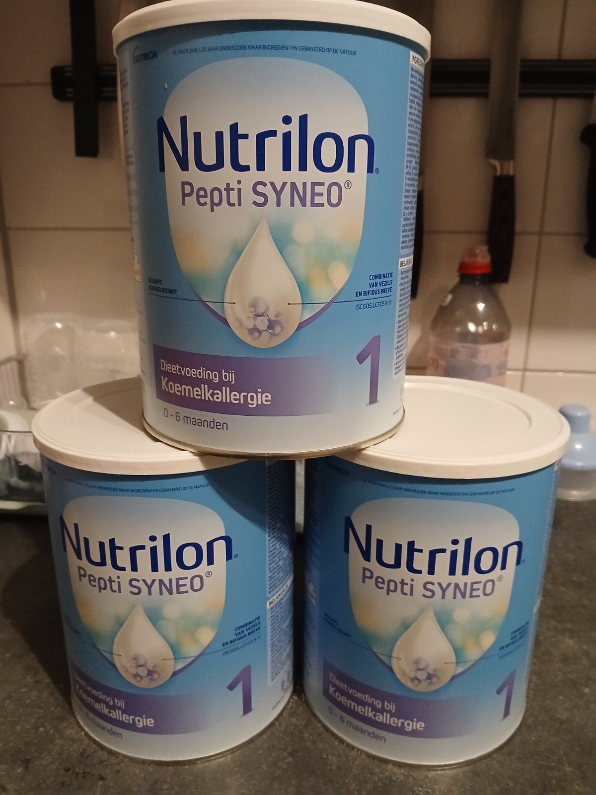 Nutrilon Pepti SYNEO 1 - Dieetvoeding bij Koemelkallergie, Kinderen en Baby's, Babyvoeding en Toebehoren, Ophalen of Verzenden