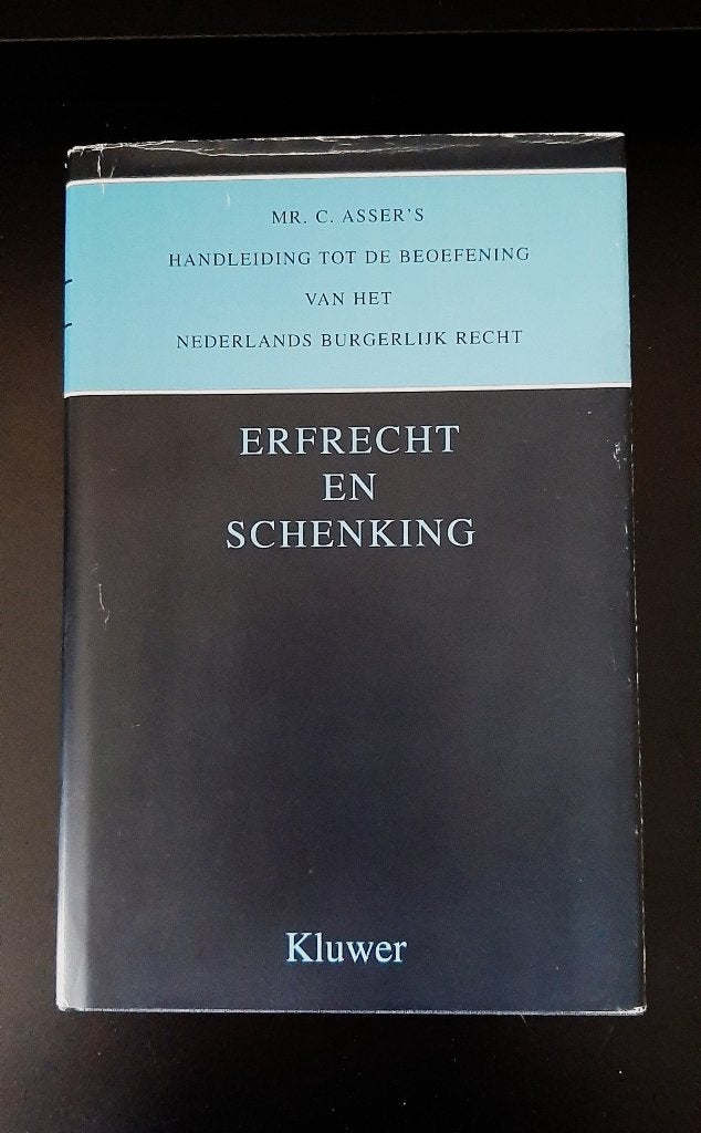 Asser serie handboek 'Erfrecht en schenking', Ophalen of Verzenden, S. Perrick, Alpha, WO