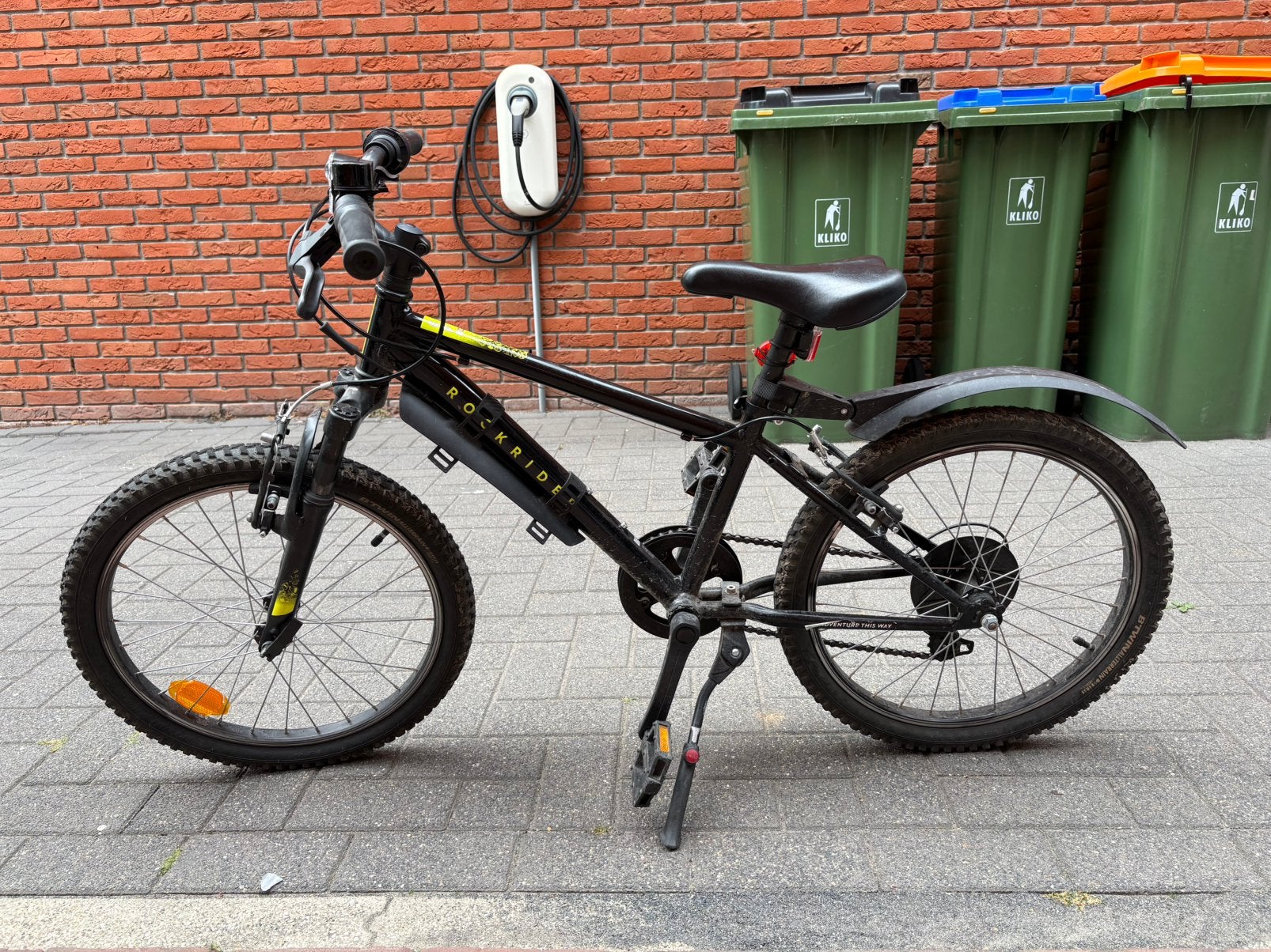 ROCKRIDER Mountainbike, Fietsen en Brommers, Fietsen | Jongens, Ophalen, Gebruikt, Velgrem, Versnellingen