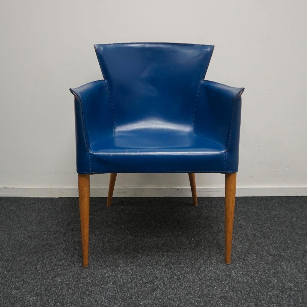 Matteo Grassi Vela Design Stoelen | Vintage | Konings Blauw, Gebruikt, -, Blauw, -