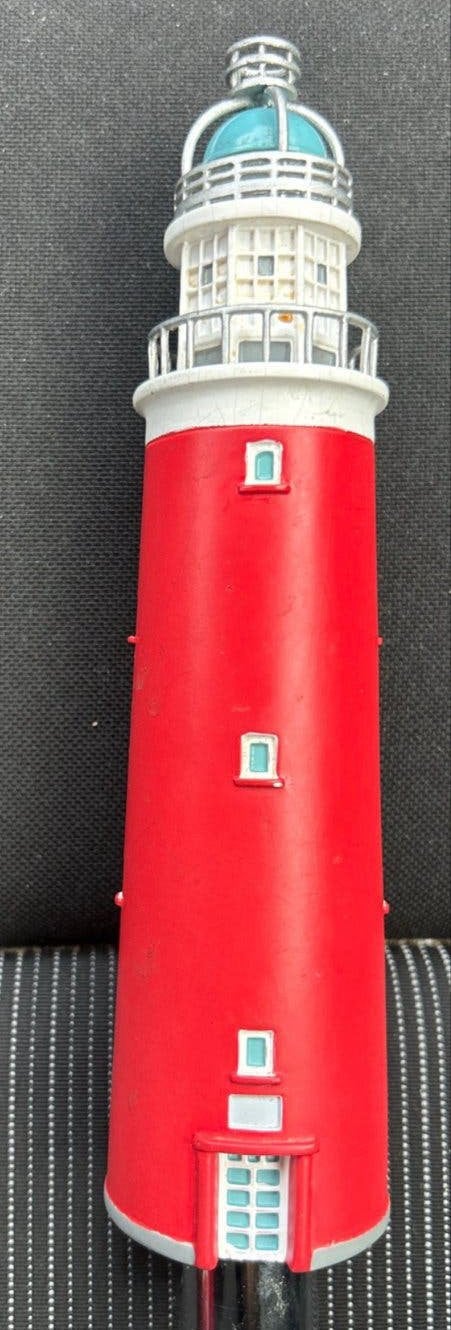 Unieke Biertap Knop - Rode Vuurtoren Design, Verzamelen, Biermerken, Ophalen of Verzenden, Nieuw, Overige typen, Overige merken