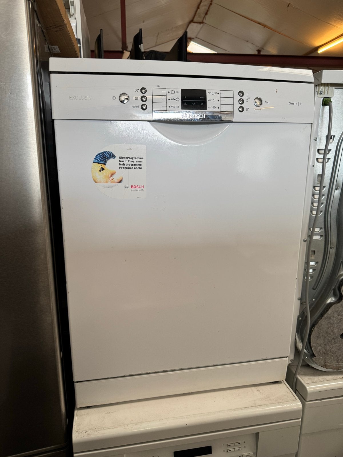 Bosh Vaatwasser Nette Staat, Werkend + Garantie, Witgoed en Apparatuur, Vaatwasmachines, Ophalen, Gebruikt, Vrijstaand, 60 cm of meer