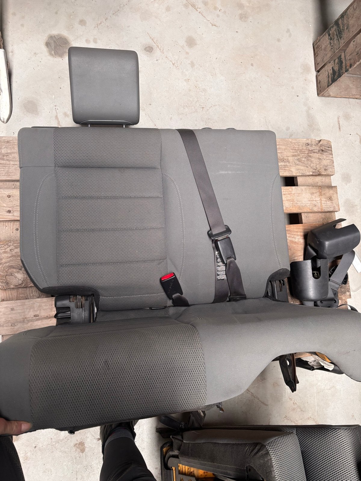 Achterbank Jeep Wrangler JK 2007-2018, Auto-onderdelen, Ophalen of Verzenden, Gebruikt, Jeep