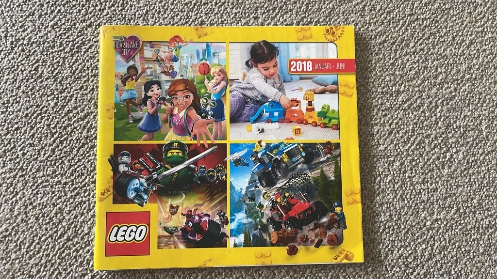 Lego catalogus 2018, Ophalen of Verzenden, Gebruikt, Lego