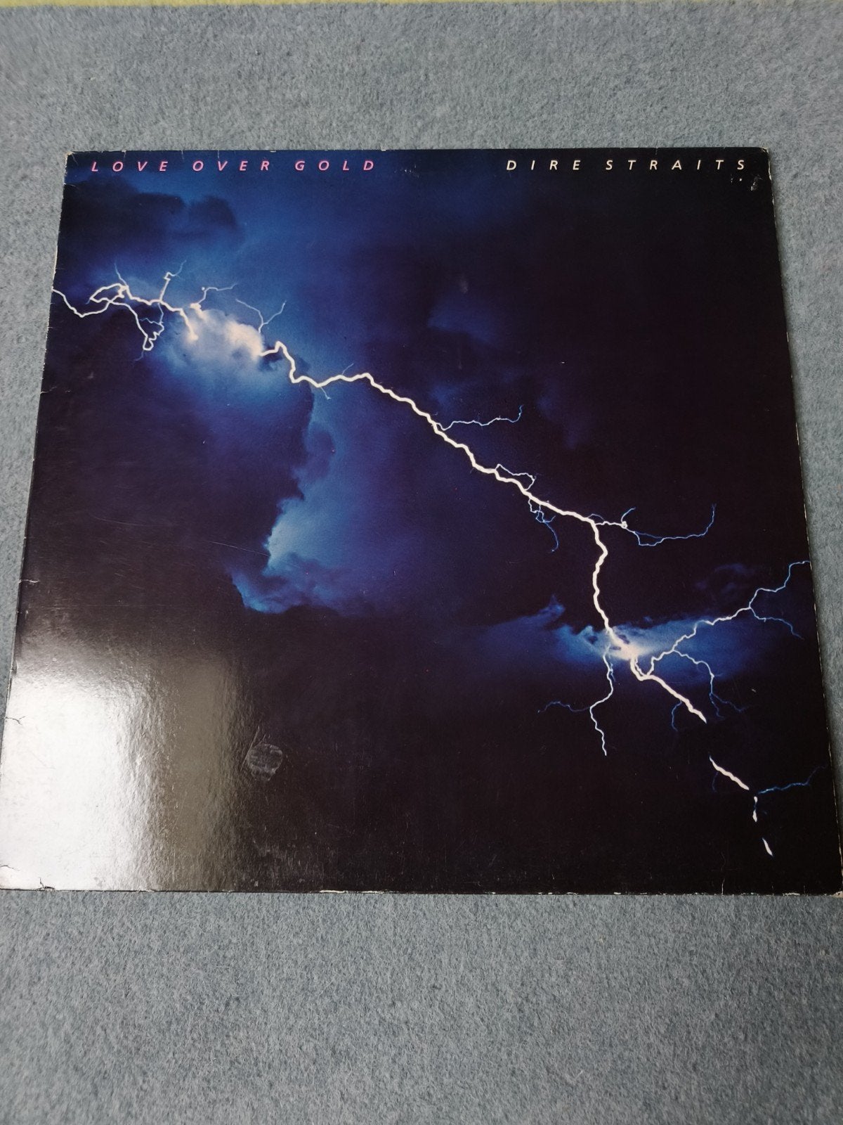 Dire Straits - Love Over Gold LP (1982), LP, Rock, Gebruikt, Ophalen of Verzenden