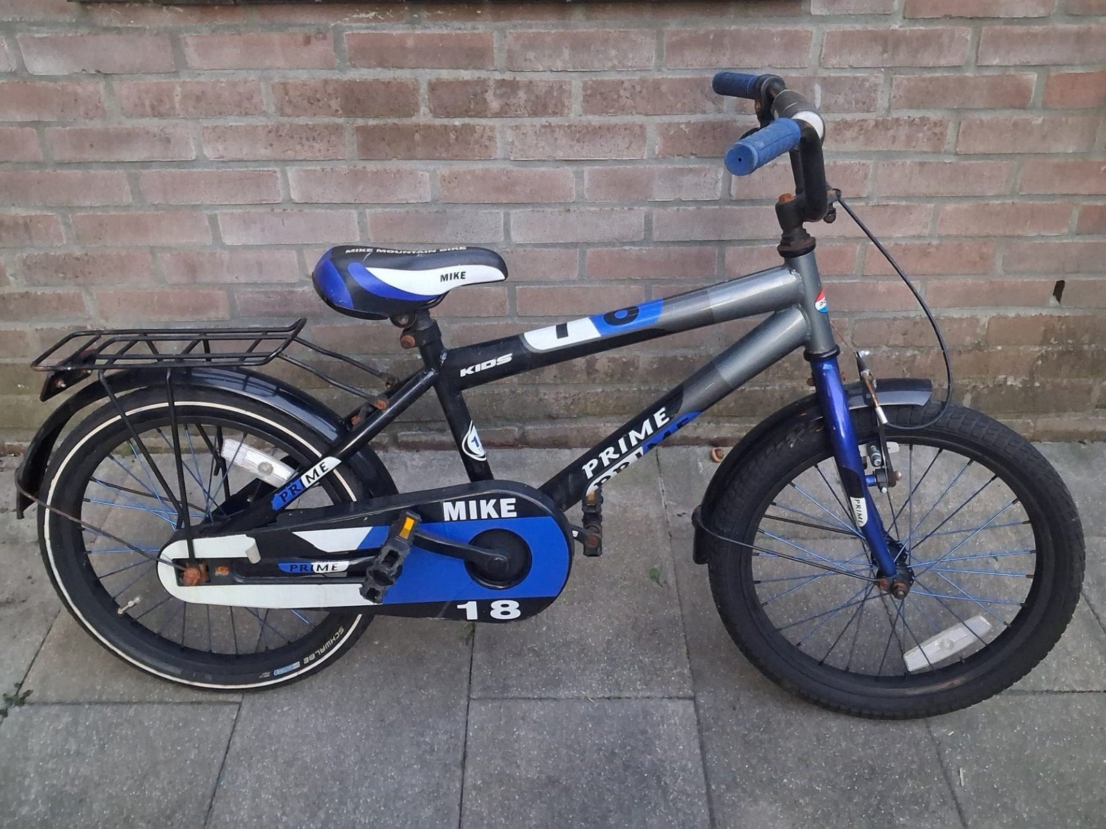 leuke jongensfiets opknapper 18 inch, Fietsen en Brommers, Fietsen | Jongens, Ophalen, Gebruikt, 18 inch