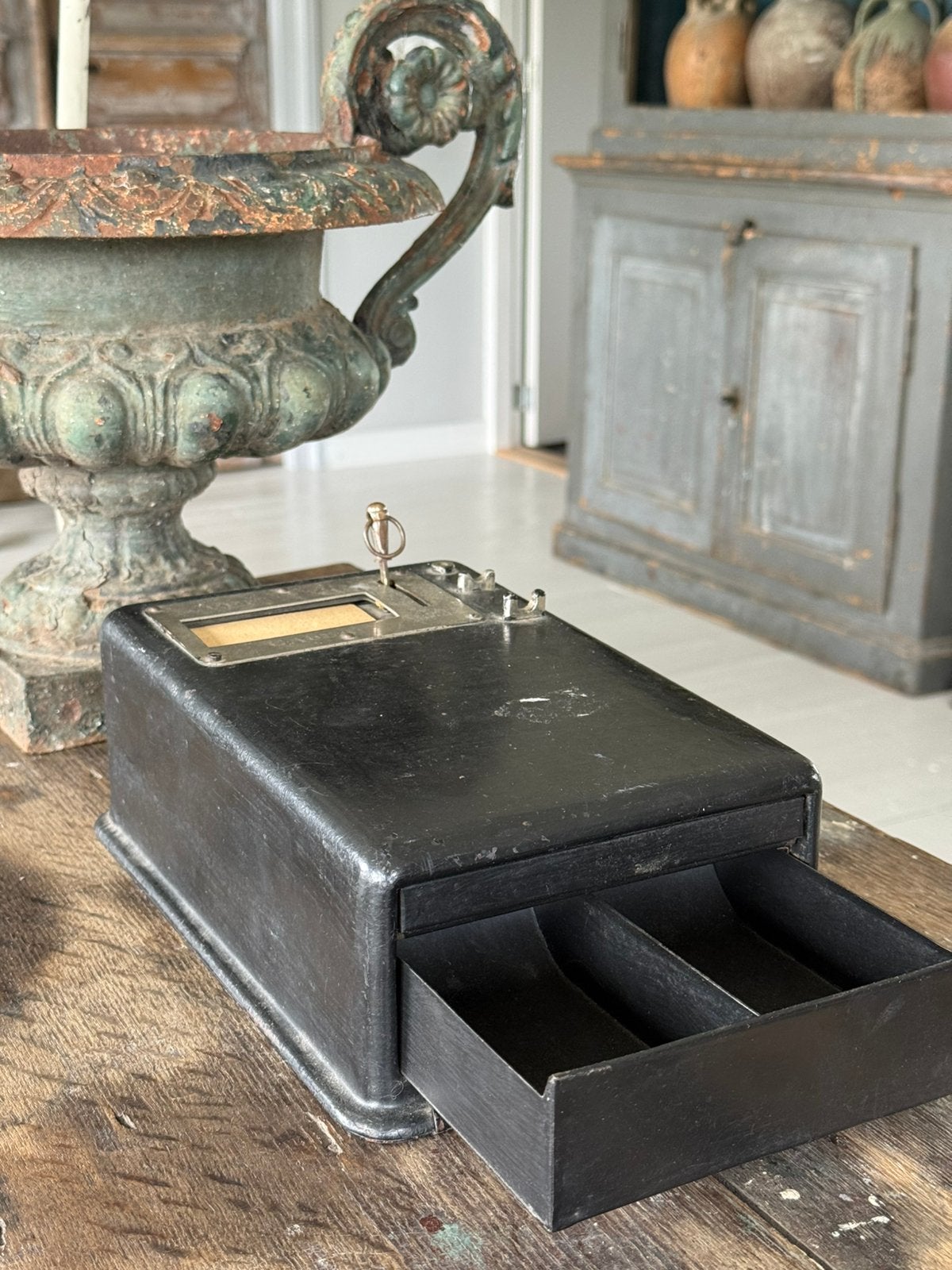Compacte oude kassa, Ophalen of Verzenden