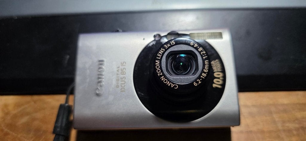 Canon Digital IXUS 85 IS, Geheugenkaart, Gebruikt, Canon, 10 megapixels