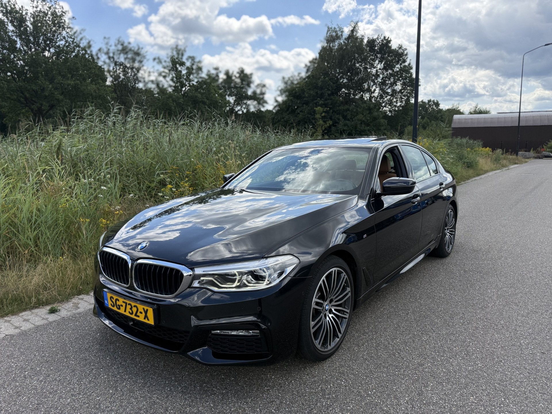 BMW 5 Serie 520i High Executive (bj 2018, automaat), Automaat, 1998 cc, Achterwielaandrijving, Gebruikt