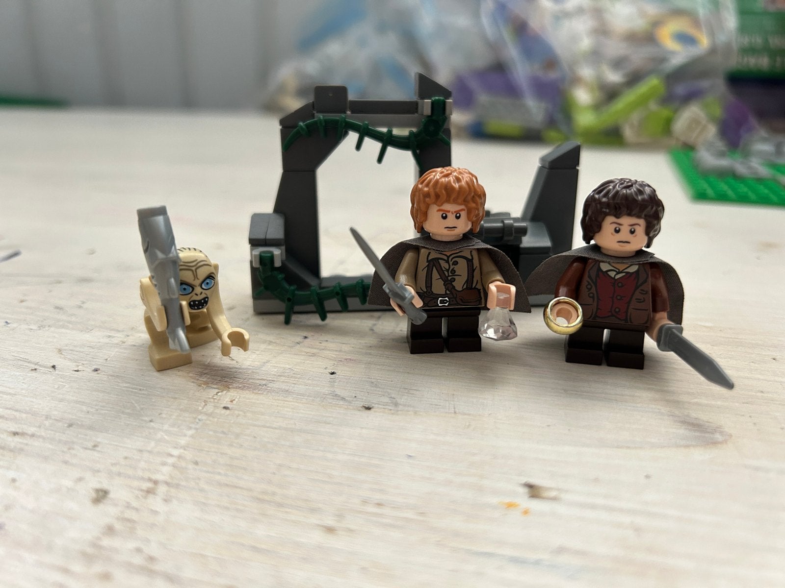 Lego 9470 Lord of the Rings spin, Ophalen of Verzenden, Zo goed als nieuw, Actiefiguurtje