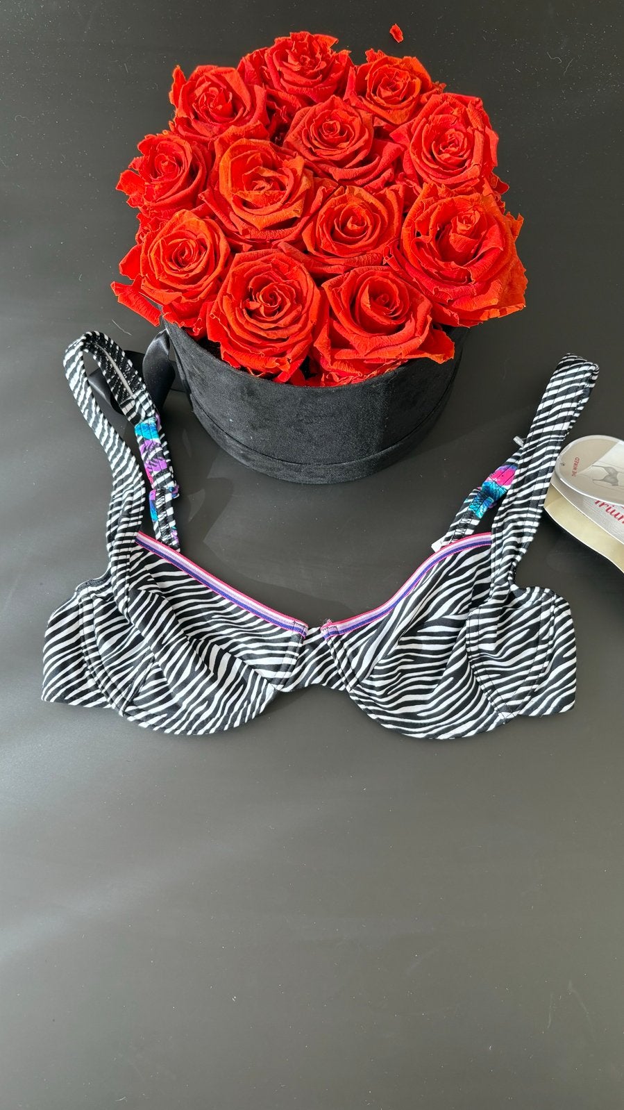 Triumph bikini top 38B - Zebraprint
