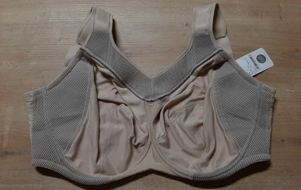 Ulla Dessous Sport BH 95L Kate Bügel Beige Neu Etikett, Ulla Dessous, Ophalen of Verzenden, Beige, BH