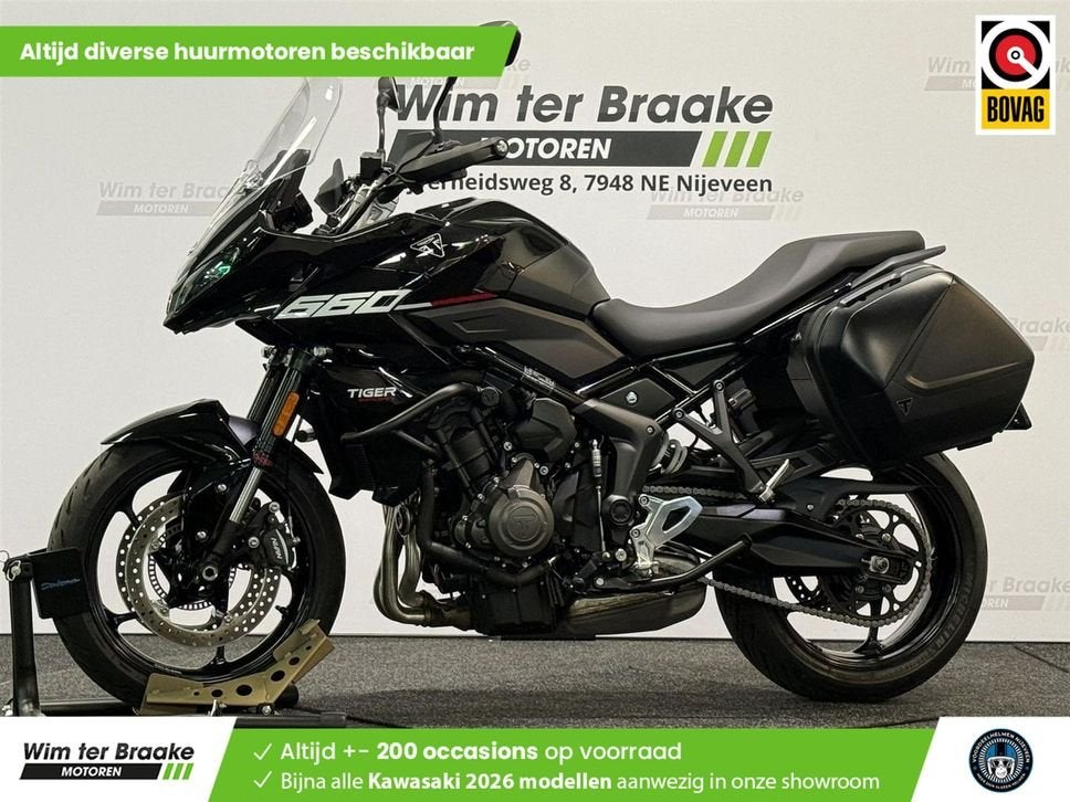 Triumph Tiger Sport 660 ABS (bj 2025) 1.912 km, 2 cilinders, Motorrijbewijs A, Onbekend, Meer dan 35 kW