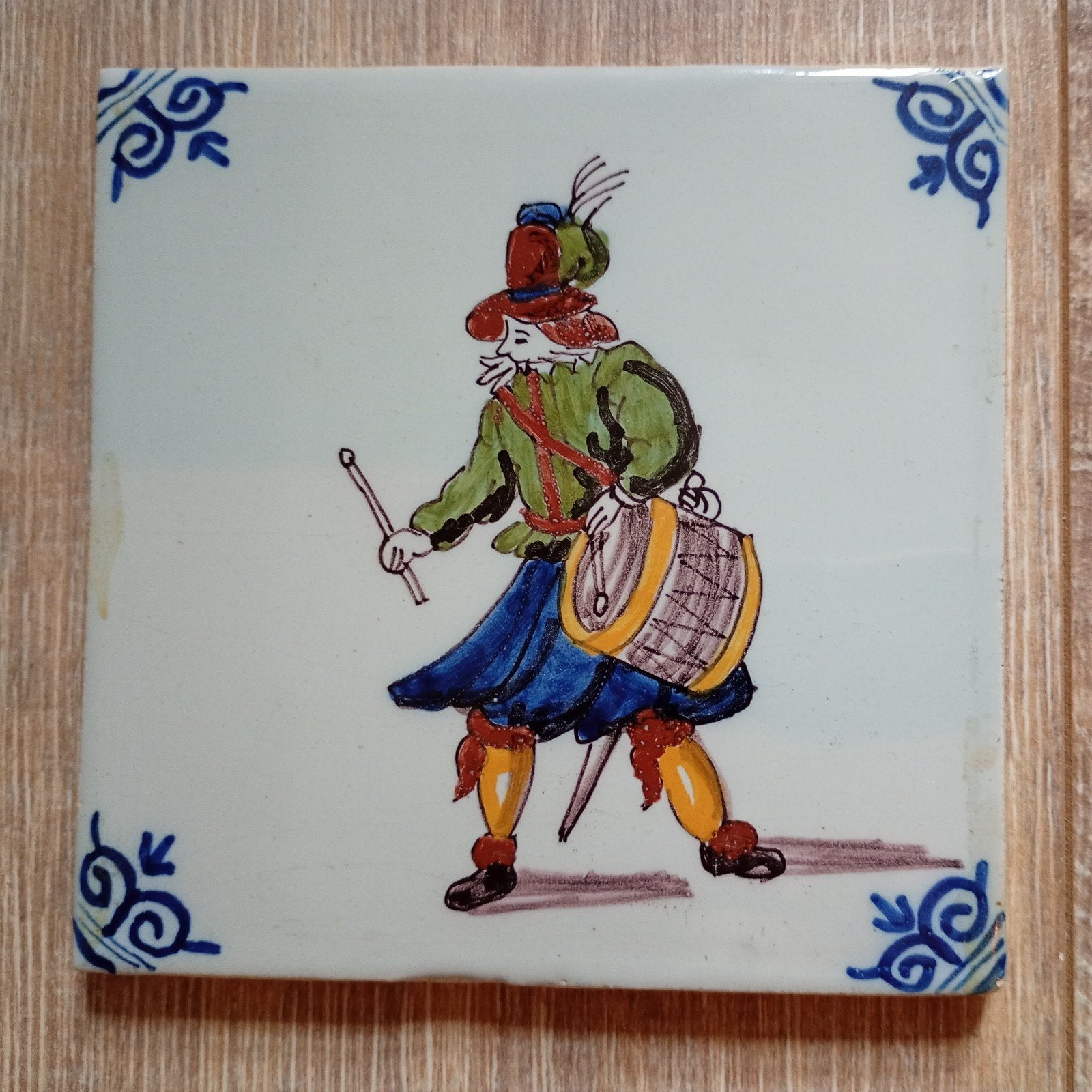 Tegel van Koninklijke Tichelaar Makkum, Antiek en Kunst, Ophalen of Verzenden