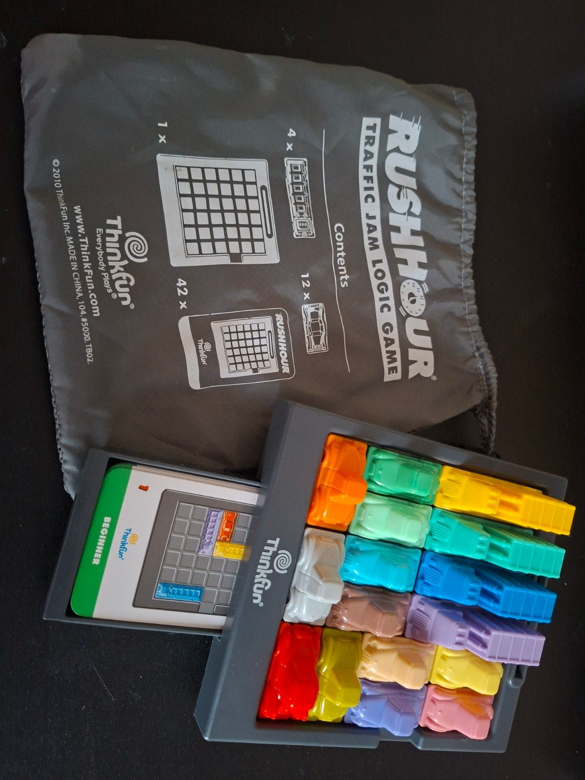 Rush Hour Traffic Jam Logic Game - ThinkFun, Ophalen, Gebruikt, Een of twee spelers, ThinkFun