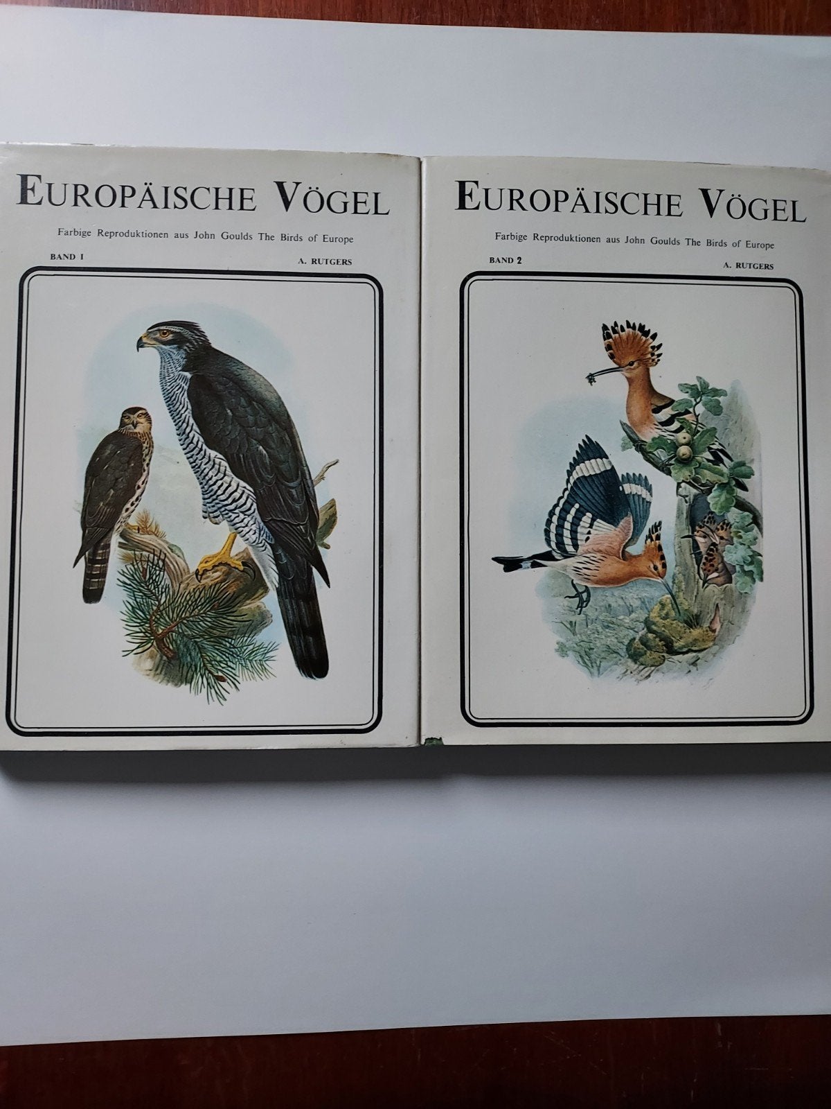 Europäische vögel (band 1 en band 2), Boeken, Natuur, Gelezen, Natuur algemeen, Ophalen of Verzenden
