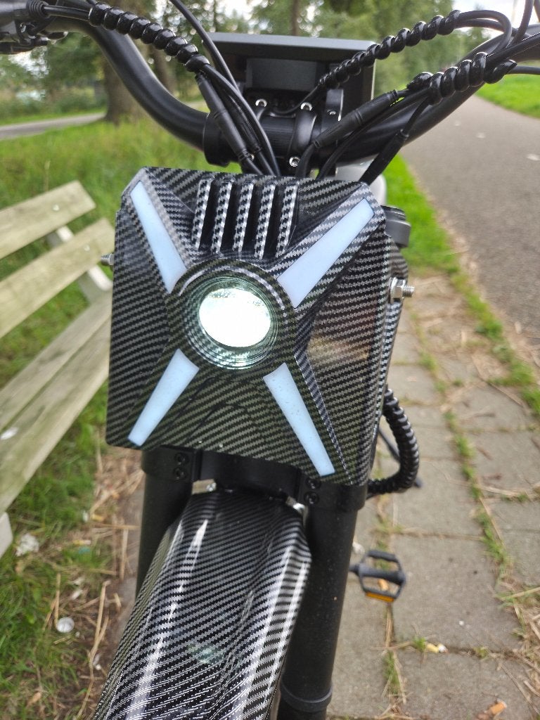 Koplamp gt16/gt2000 bijna nieuw 6 pin, Fietsen en Brommers, Ouxi, Ophalen of Verzenden, Zo goed als nieuw, Elektrische fiets