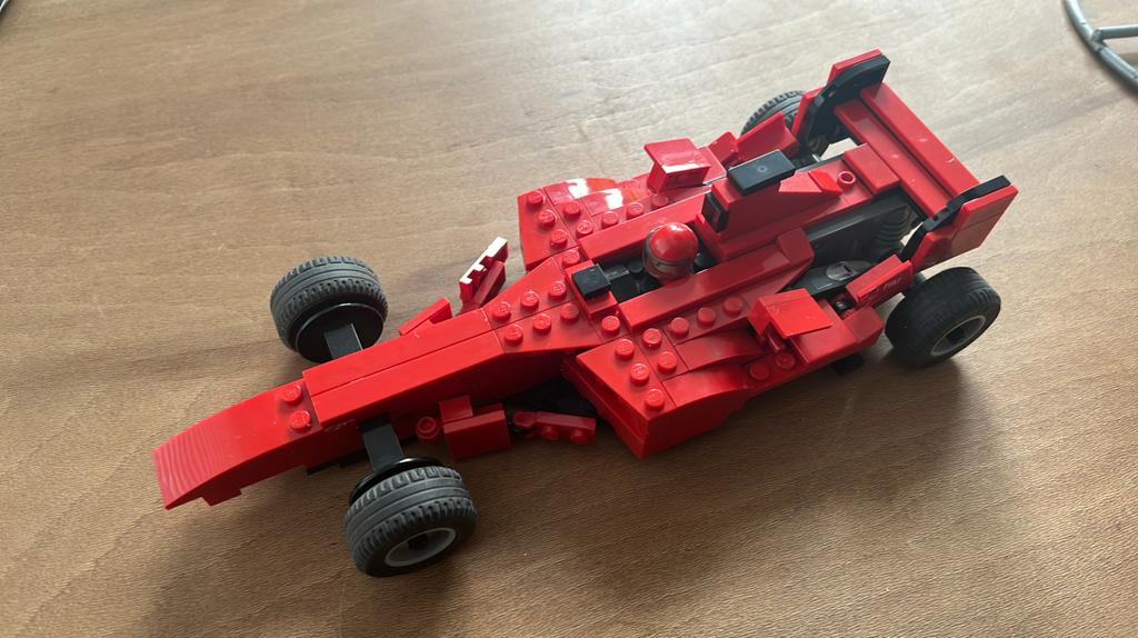 LEGO racers ferrari 8142, Gebruikt, Lego, Ophalen of Verzenden, Compleet