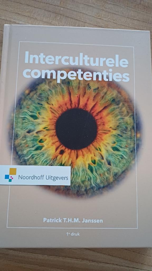 Interculturele competenties. Auteur Patrick Janssen, Ophalen of Verzenden, Beta, Zo goed als nieuw, HBO