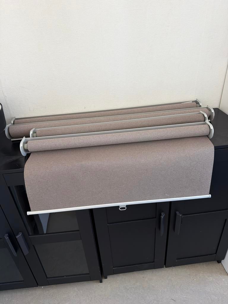 IKEA Tretur Rolgordijnen - Set van 4, Huis en Inrichting, Stoffering | Gordijnen en Lamellen, Ophalen, Gebruikt, 100 tot 150 cm