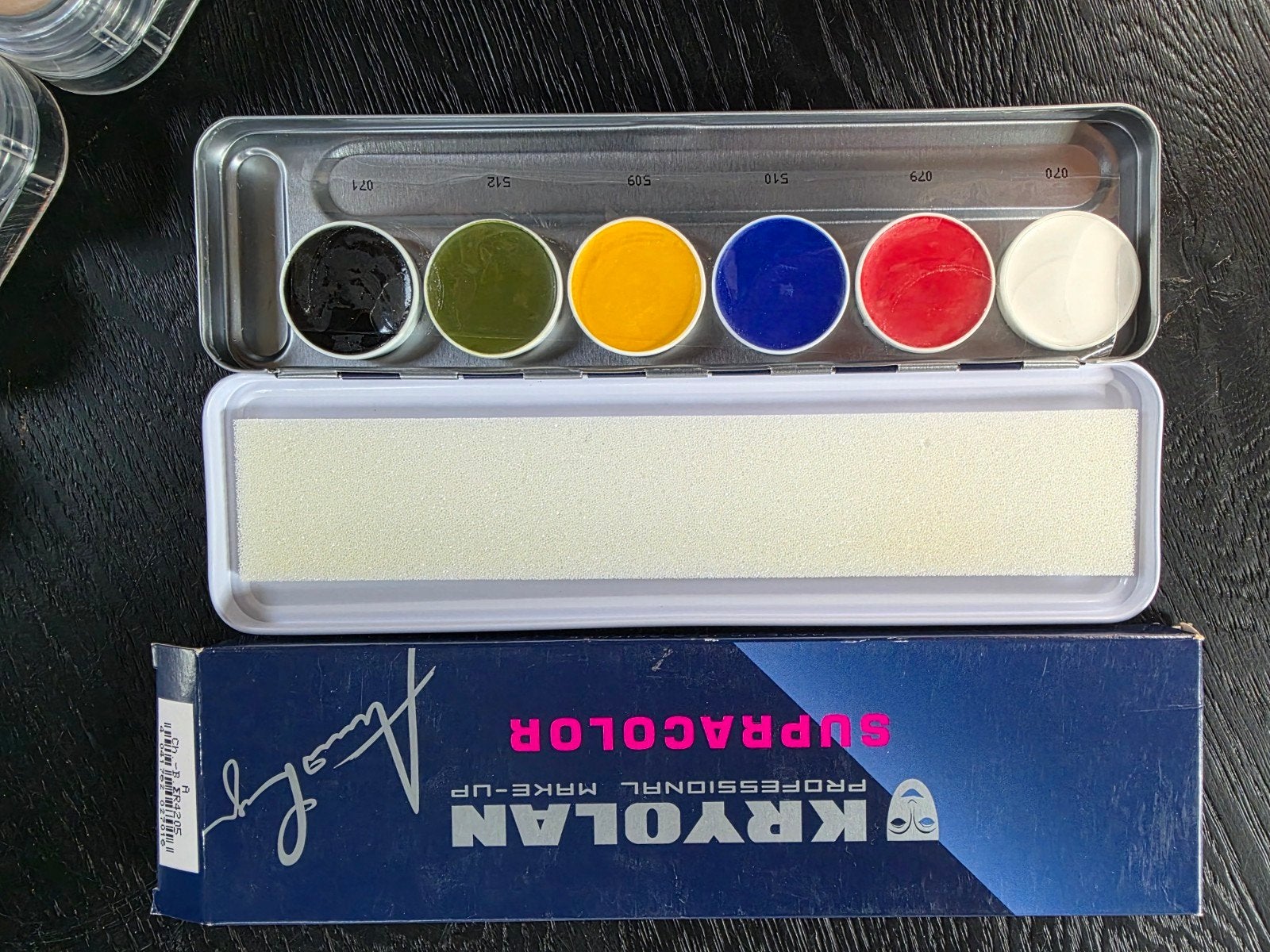 Kryolan Supracolor Schmink Palet - Nieuw in Doos, Overige kleuren, Gehele gezicht, Nieuw, Ophalen of Verzenden