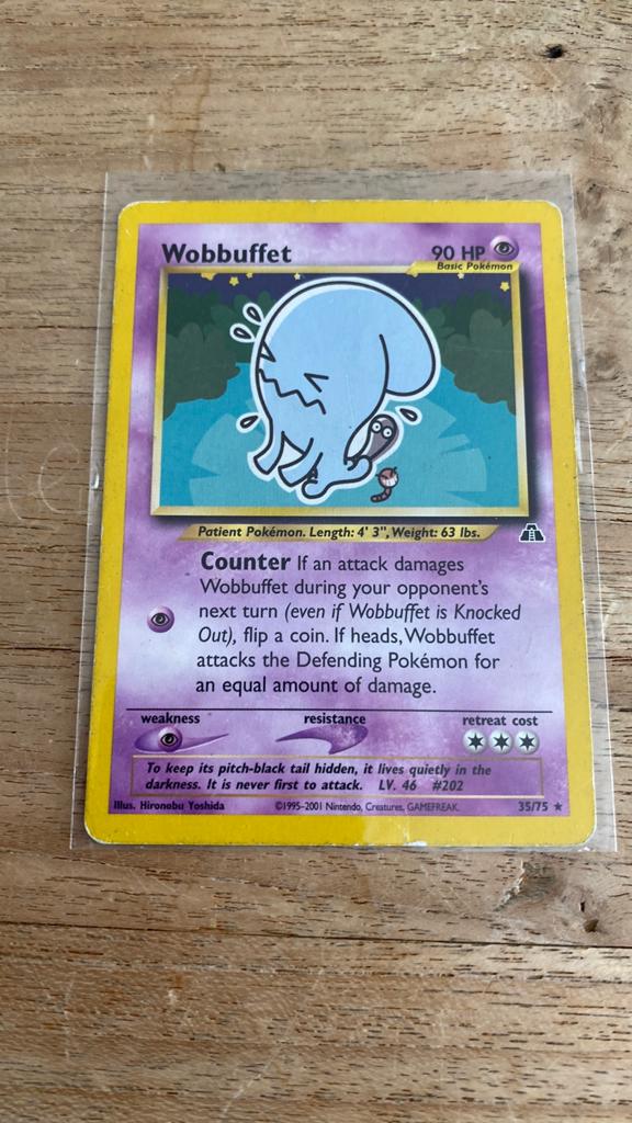 Oude kaart Wobbuffet, Ophalen of Verzenden, Zo goed als nieuw