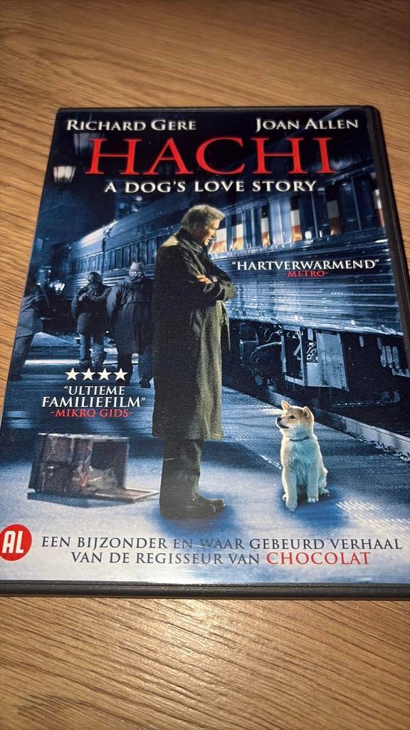 Hachi met Richard Gere, Joan Allen en Jason Alexander., Vanaf 16 jaar, Ophalen of Verzenden, Zo goed als nieuw