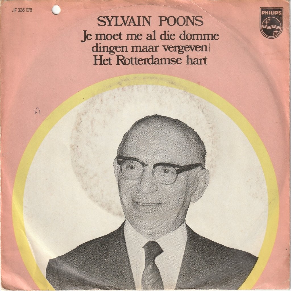 Sylvain Poons -Rotterdamse Hart & Domme Dingen/ 1969, Ophalen, Gebruikt