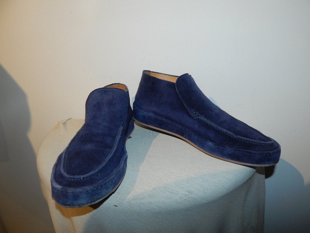 Aurelien voyager city loafer donker blauw enkel hoog mt 42, Loafers, Aurelien, Gedragen, Verzenden