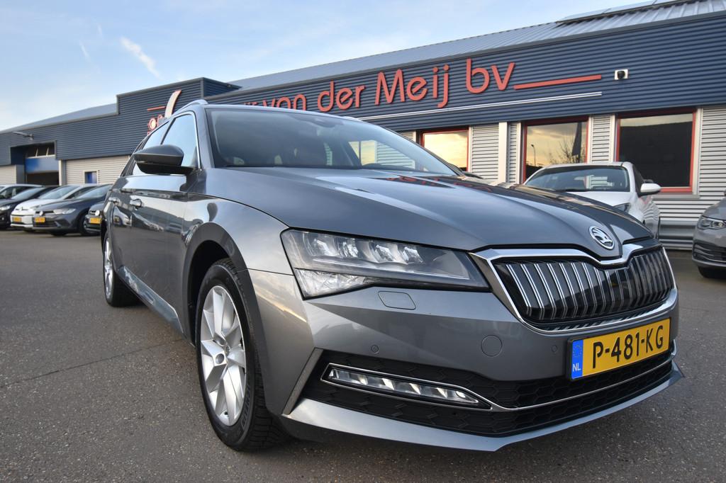 Skoda Superb Combi 1.4 TSI iV Business Edition Plus , CLIMAT, Automatische klimaatregeling, Stof, Gebruikt, Hybride Elektrisch/Benzine