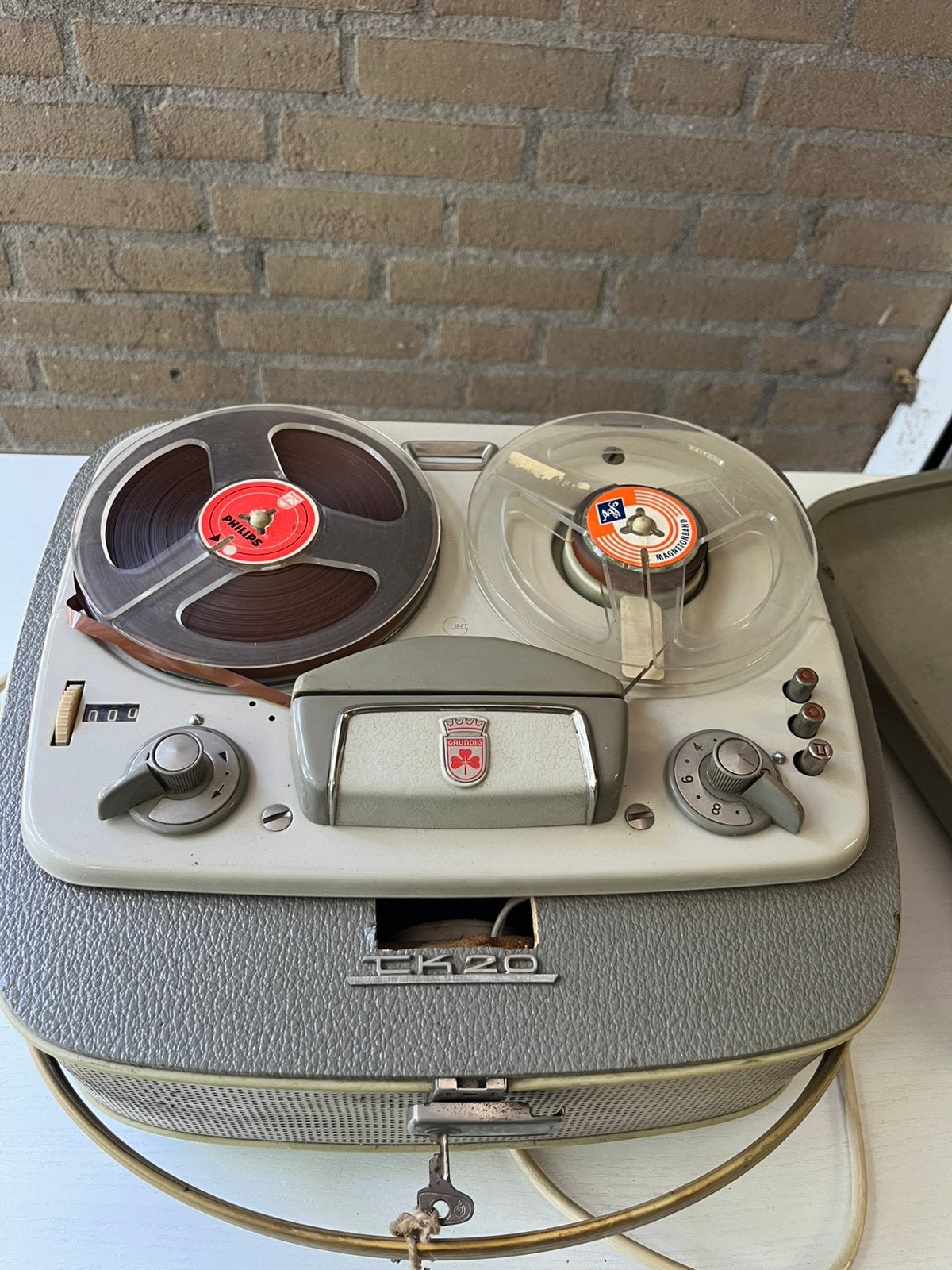 Vintage Grundig TK20 Bandrecorder (ca. 1958), Ophalen of Verzenden, Bandrecorder