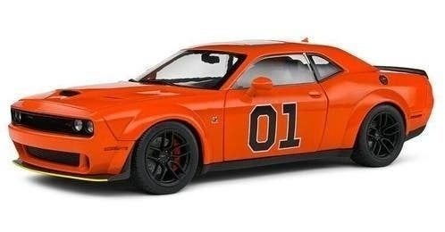 Dodge Challenger R/T General Lee Scat Pack w.b. '23, oranje, Solido, Solido, Rue de L' Ecusson 2, 56120 Josselin France, Nieuw