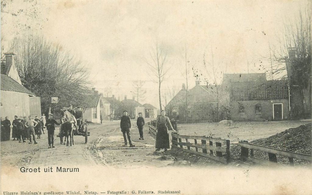 378-382-023 Marum, Verzenden, Voor 1920, Groningen