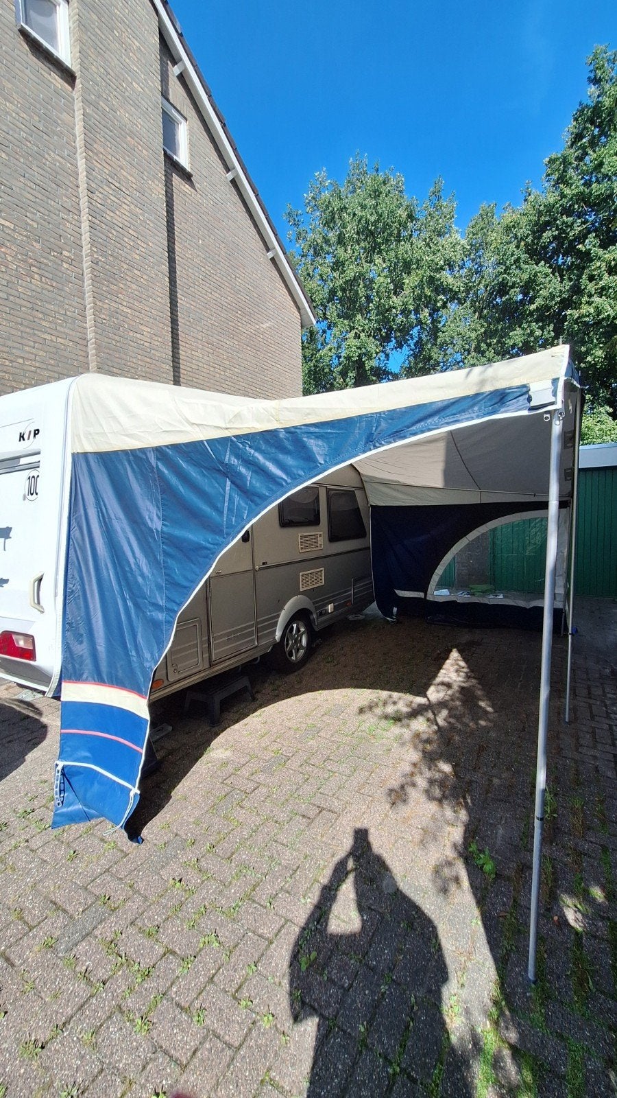 Luifel omtrekmaat 834 cm, Ophalen