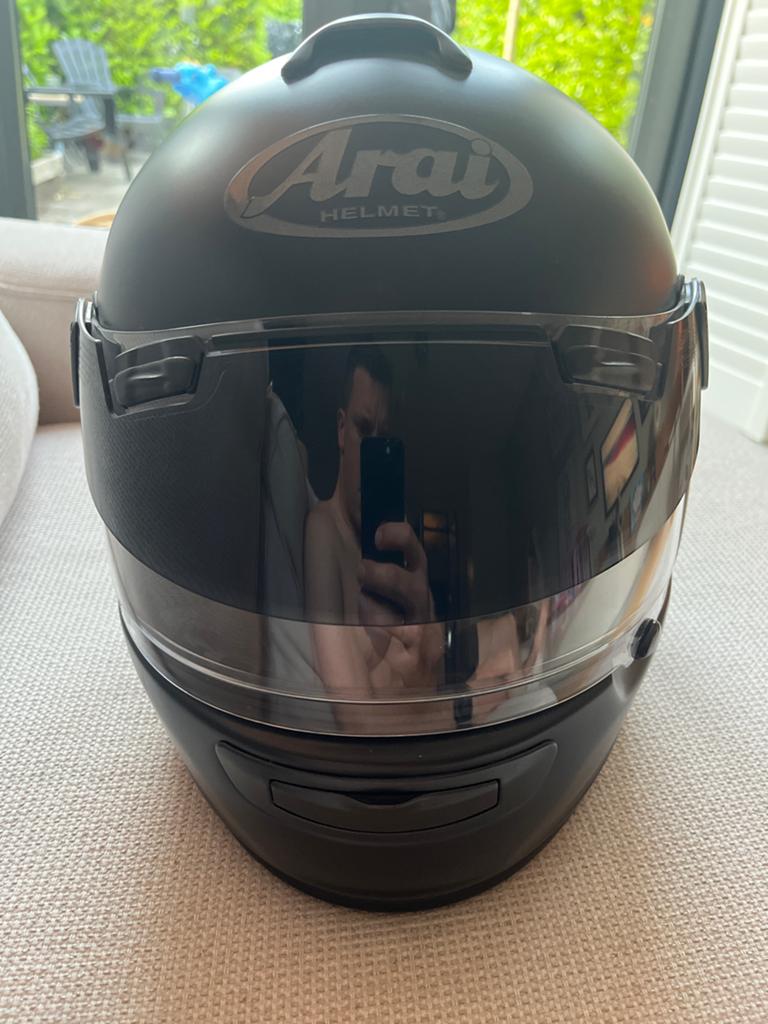 Arai Chaser-V PRO helm - Maat L met Pro Shade systeem, Arai, Heren, Ophalen of Verzenden, Integraalhelm