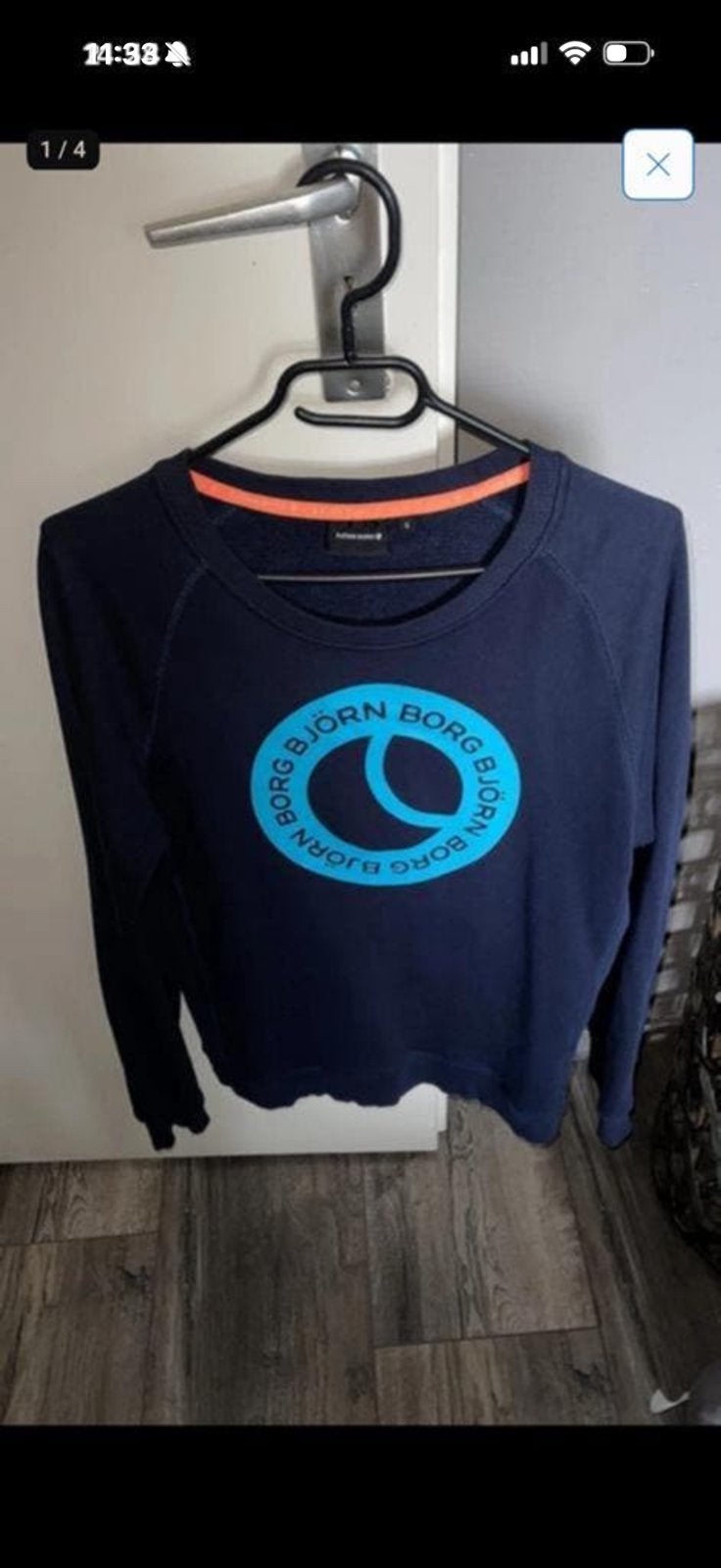 Mooie trui van Björn Borg, Ophalen of Verzenden, Gedragen, Maat 46 (S) of kleiner, Blauw