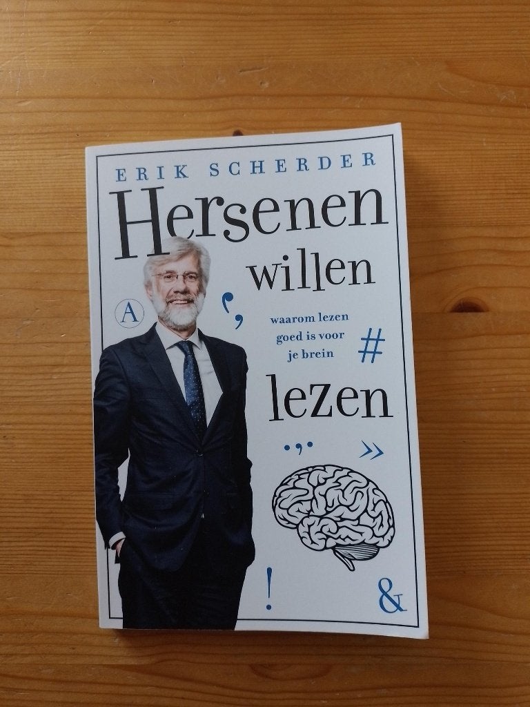 Hersenen willen lezen   Erik Scherder, Erik Scherder, Ophalen of Verzenden, Ontwikkelingspsychologie, Zo goed als nieuw