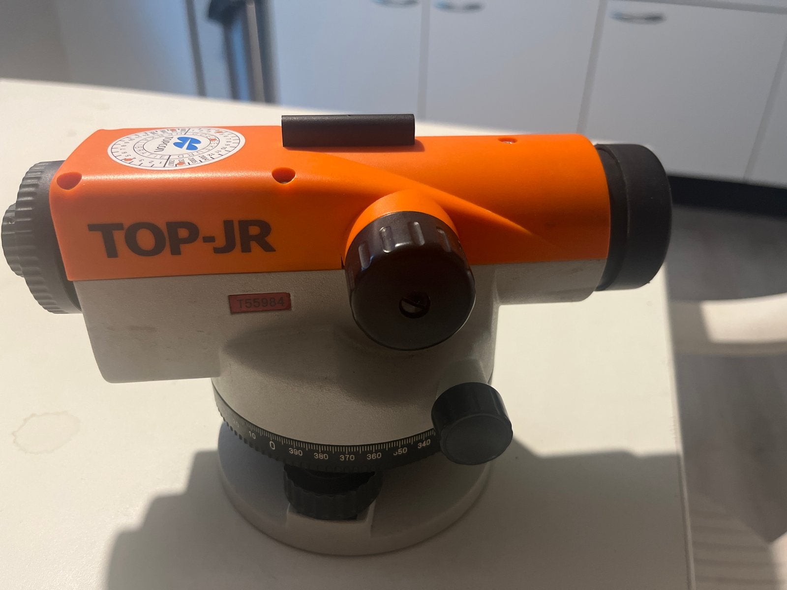 TOP-JR AT-24A Waterpasinstrument met statief, Doe-het-zelf en Verbouw, Ophalen, Gebruikt, Overige meters