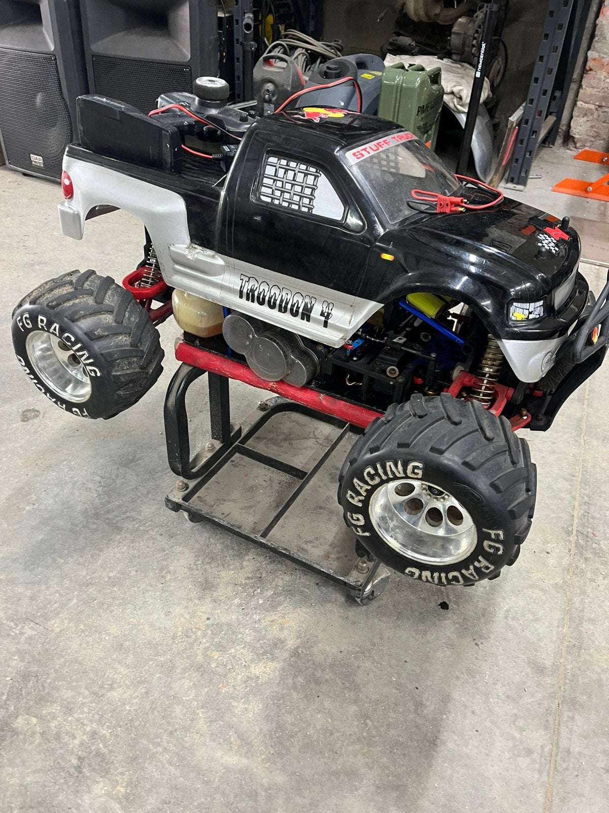 Reely carbon breaker 1/5 30 cc big scale rc auto, Benzine, Gebruikt, Auto offroad, Ophalen of Verzenden