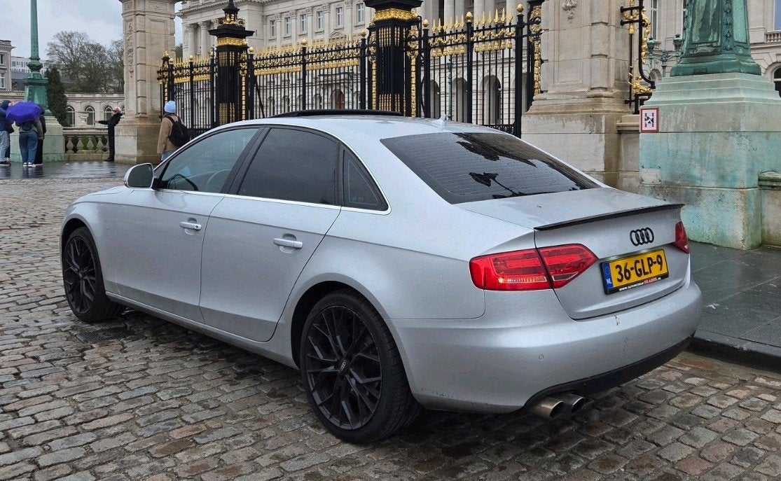 Audi A4 1.8 Tfsi 118KW 2008 B8 Dakje NAP 19 inch APK 2027, Auto's, Stof, Zwart, 4 cilinders, 160 pk