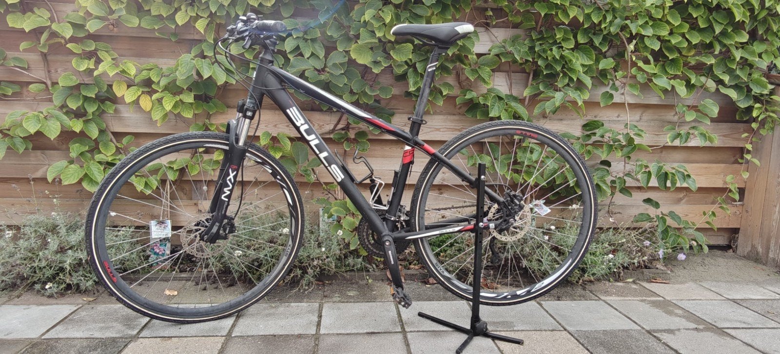 Bulls Cross Bike 1 - Herenfiets met schijfremmen, 28 inch, Gebruikt, Vering, Minder dan 49 cm