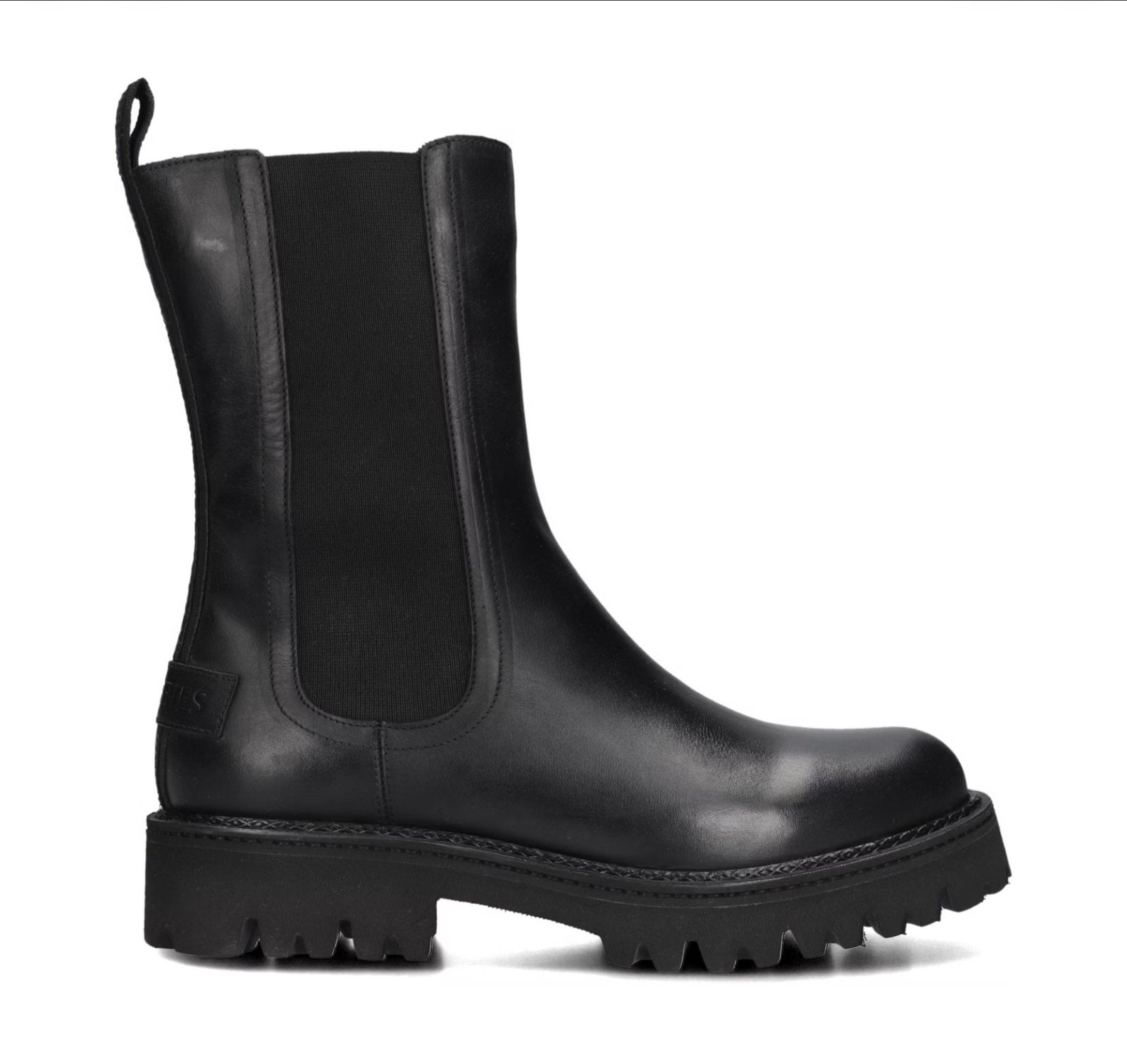 Shabbies Amsterdam Marjorie Shelly Chelsea boots - Zwart, Zwart, Lage of Enkellaarzen, Ophalen of Verzenden, Zo goed als nieuw