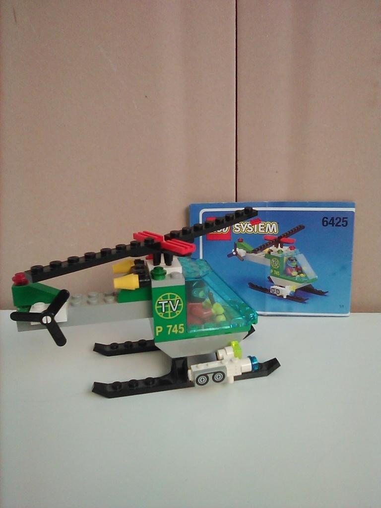 Lego 6425 Tv Chopper, Gebruikt, Lego, Compleet, Ophalen of Verzenden